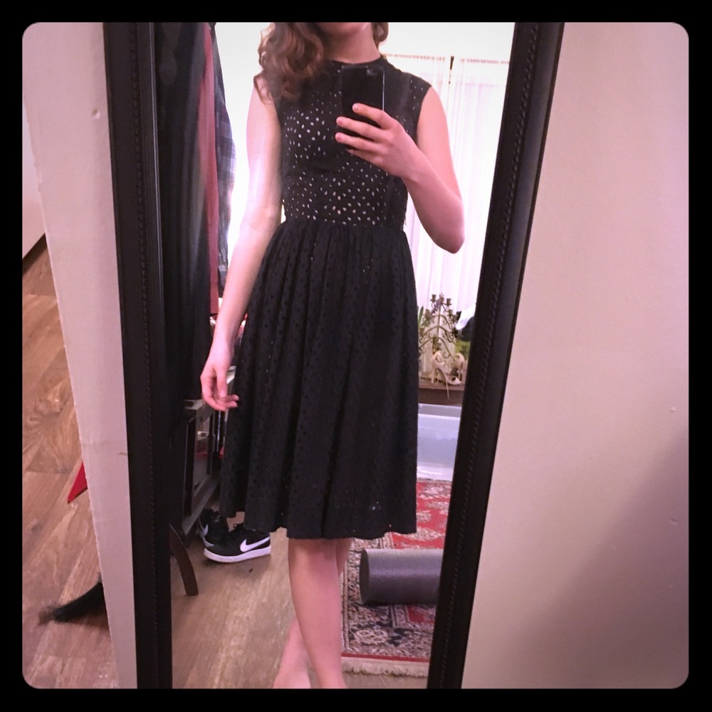 Vintage lace eyelet sundress